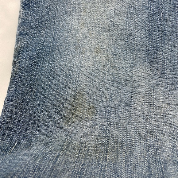 Ross Thomson Denim Jeans Blue Faded Distressed Straight NWT Men's 40 W x 29* - Picture 9 of 12